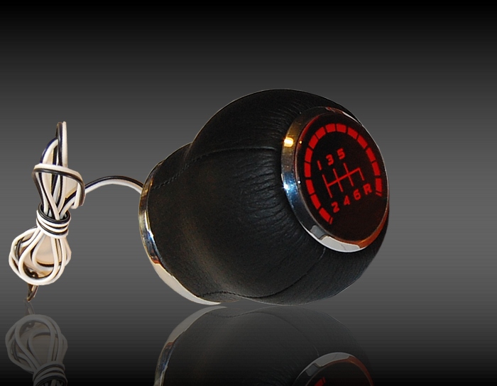 SPEED SHIFT GEAR KNOB RED LED ILLUMINATED ALFA ROMEO 166 159 147 156 eBay